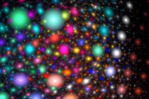 coloured lights fractal