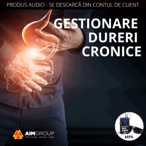 GESTIONARE DURERI CRONICE (MINDSYNERGY)