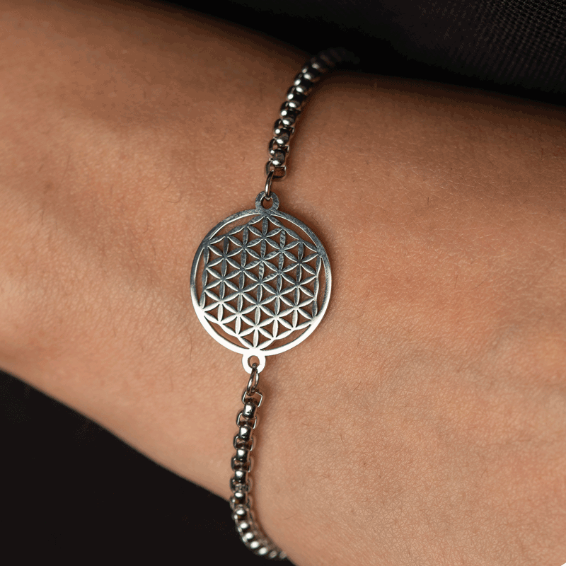 Bratara FLOWER OF LIFE - imagine 2