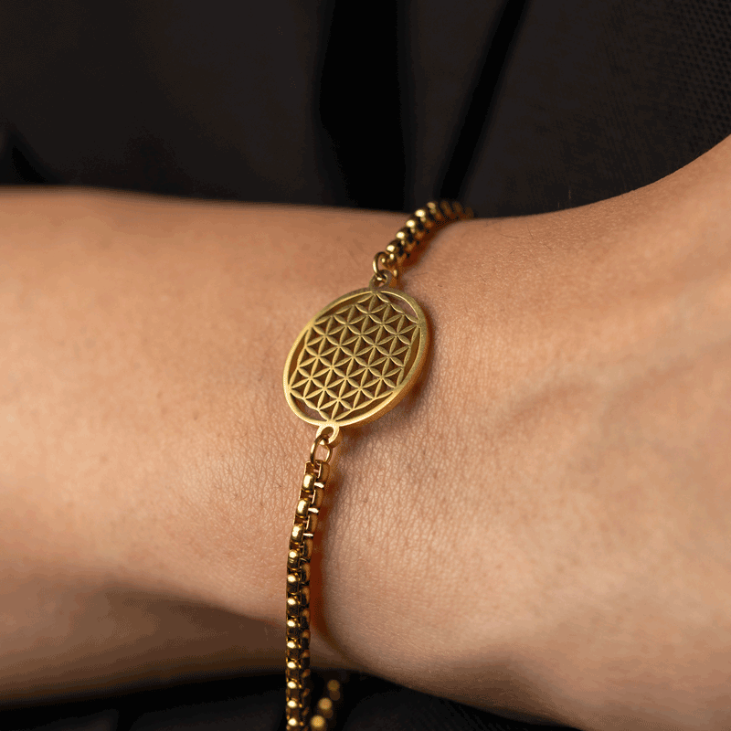 Bratara FLOWER OF LIFE - imagine 3