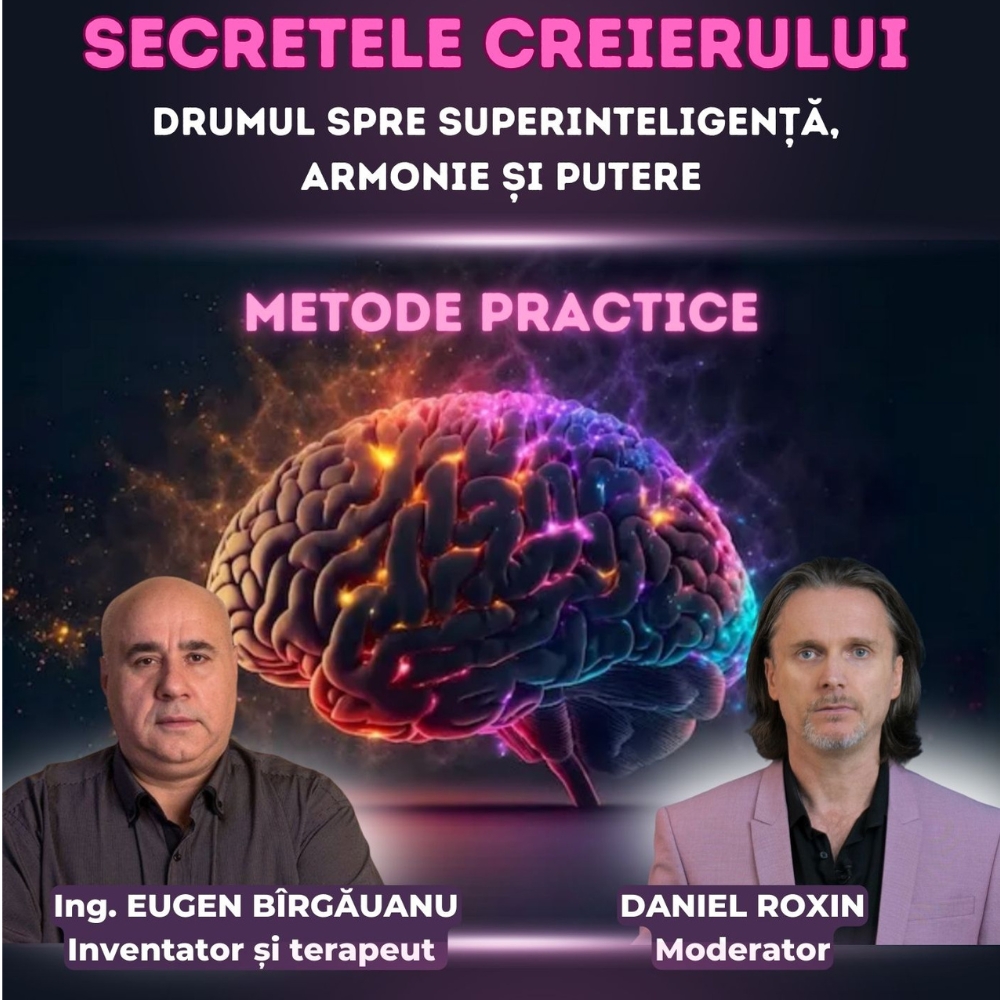 Conferinta "Secretele creierului" Eugen Birgaoanu si Daniel Roxin